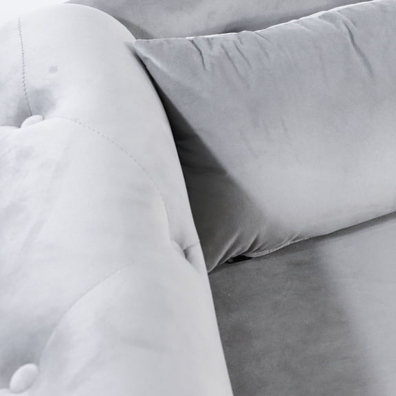 Nailhead Trimmed Chaise Lounge - Add Luxury to Your Bedroom Decor