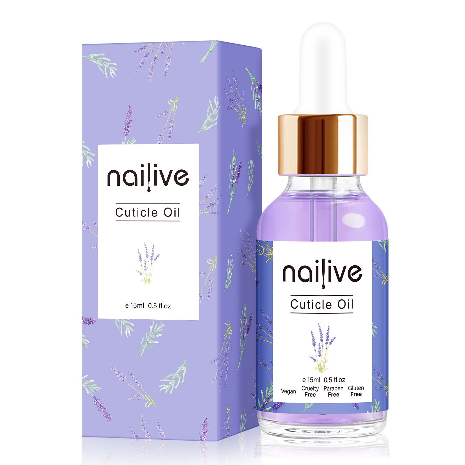 Nailive Nail Cuticle Oil Jojoba Essence Cutical Oils for Dry Cracked