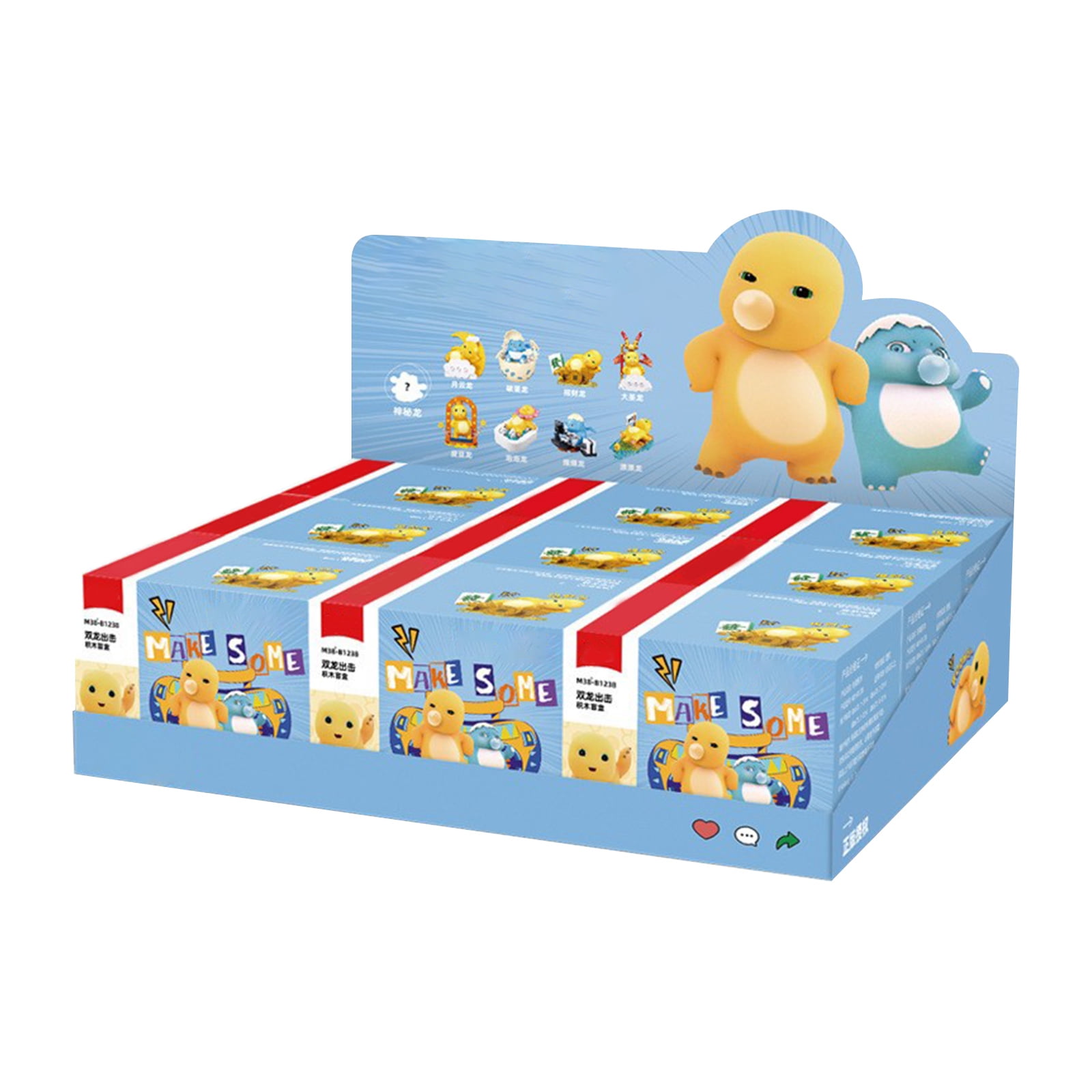 Nailong Blind Box Figurine,Nailong Blind Box Figurine Toys with Various ...