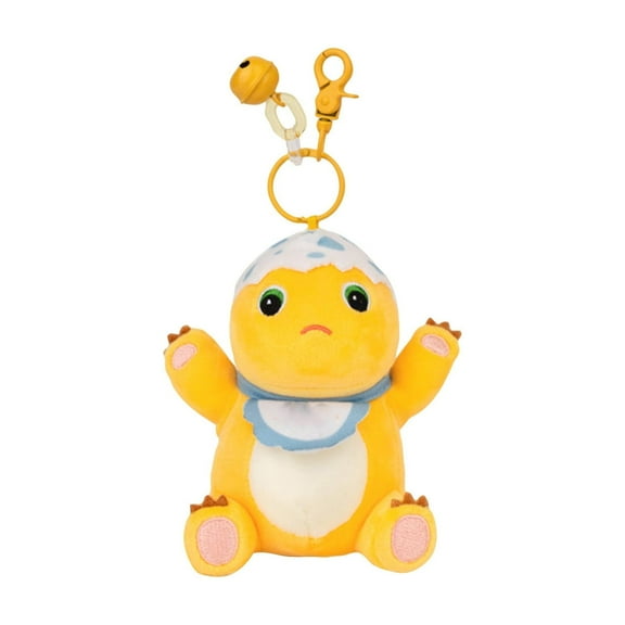 Nailong Dino Plush Keychain for Backpack, Adorable Keychain Accessories Purse Bag Charm Pendant Gift for Women