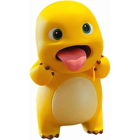 Nailong Figures Mystery Box, Funny Nailong Dino Collectible Figure Statue, Yellow Dinosaur Office Room Figurine Decor, Gifts for Fans (#C)