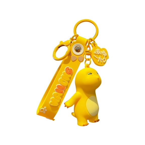 Nailong Keychain for Backpack, Cute Nailong Action Figure Keychain with Wrist Strap, Gift for Women