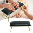thumbnail image 1 of Nails Armrest Table Arm Rest Cushion Sturdy Durable Nail Stand Soft Nail Feet Rest Pillow for Nail Technician Home Nail Art Black, 1 of 9