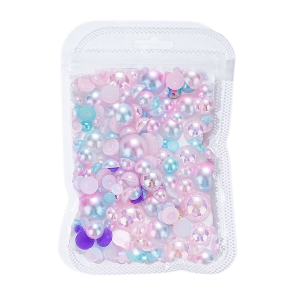 Nails Art Beads Pearls Charms Flatback Half Round Pearls Beads for Nails Art Decorations Rhinestones