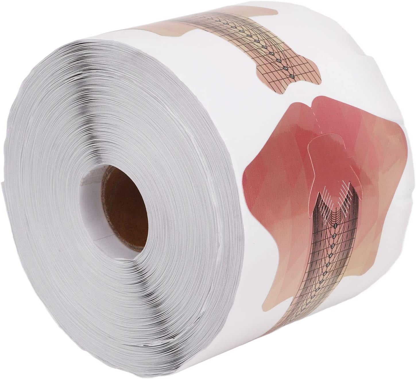 Nails Art Form Shaper, Easy to Fold Extend Acrylic Nail Forms Sticker Fish Shape for Artist for