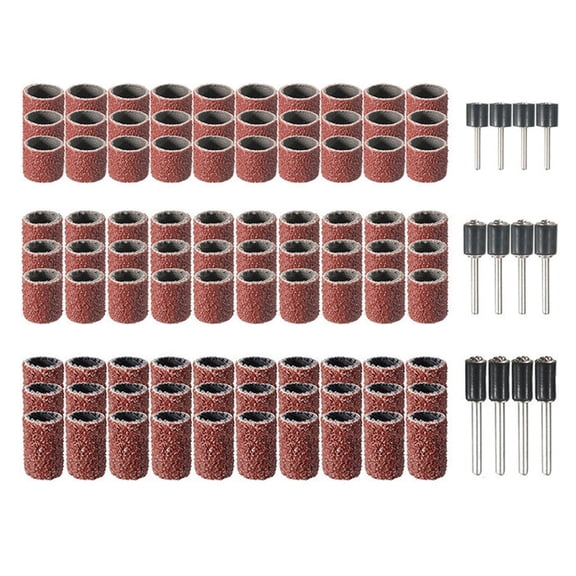 Nails Art Sanding Bands For Manicure Pedicure Removing Gel Electric Drill Grinding Rings Bit Tool For Industrial Polishing
