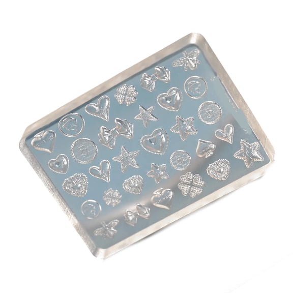 Nails Art Silicone Template Nails Designing Tool Fortunate Theme Silicone for Manicure Creation