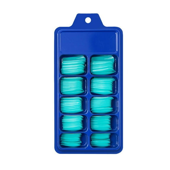 Nails Ballet Nail Patch Solid Color Design Euramerican 100 Count