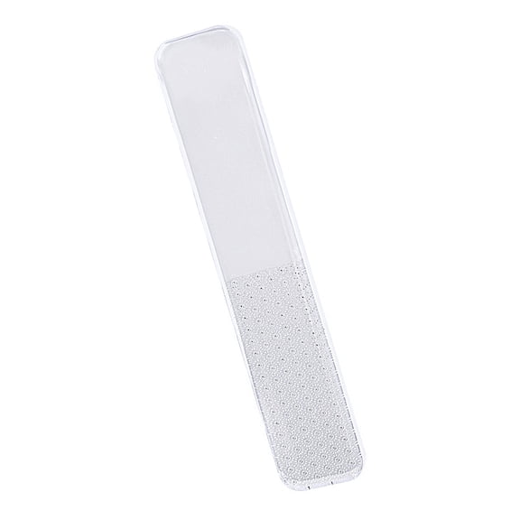 Nails Buffer For Natural Fingernails Toenails Reusable Glass File Hygienic Manicuring Tool With Ergonomic Handle