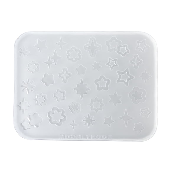 Nails Designing Silicone with Star Shape Hand-Making Supplies for Home Manicure Professional Nails Art Supplies