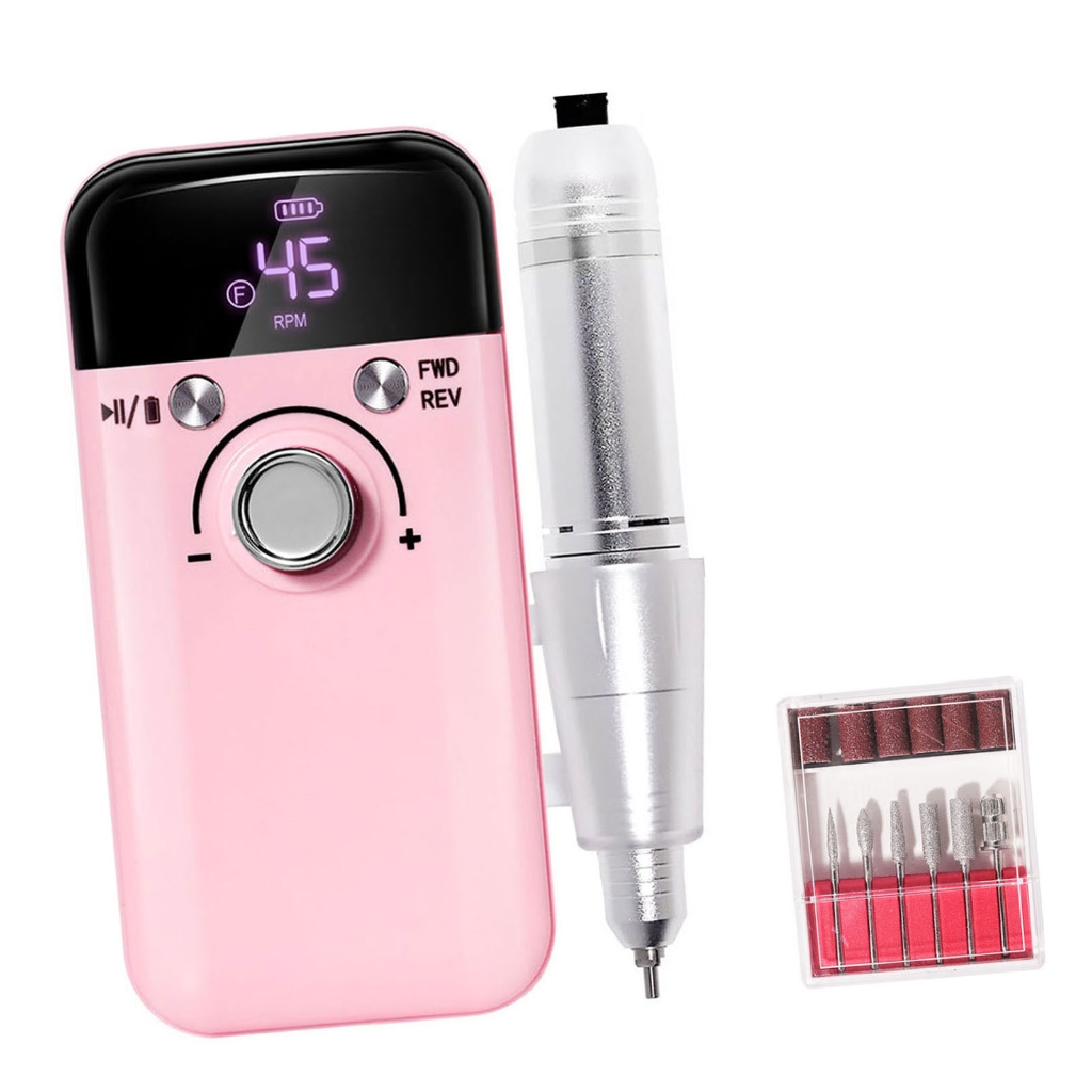 Nails Drill Set Electric Nails Drill Machine with Drill Bits Nails File Drill