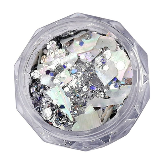 Nails Glitter Power Irregular Abalone Seashells Slices Abalone Slices 3D Sequins Shells Piece