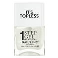 thumbnail interactive-video image 1 of Nails.INC, It's Topless Gel-Like Nail Polish, 4-in-1 Base Coat, Treatment, Color & Top Coat, Sydney, White Shimmer, 0.47 oz, 1 of 14