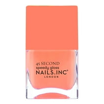 Nails.INC Quick Drying Nail Polish, Bella, Pastel Coral Neon, 0.47 fl oz