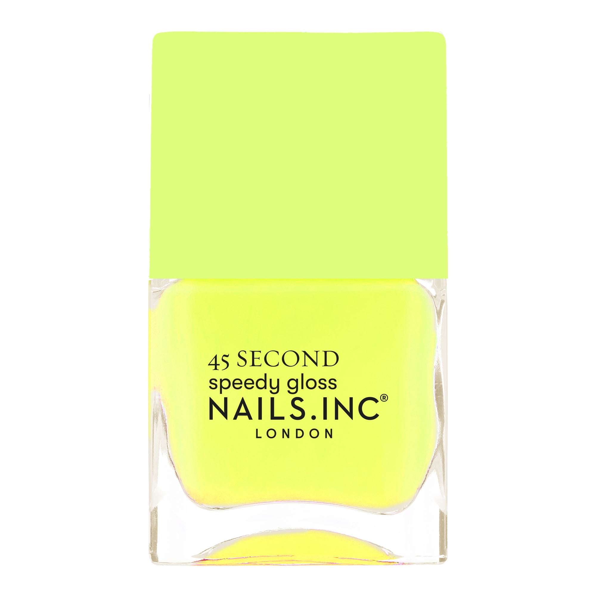 Nails.INC Quick Drying Nail Polish, Natalie, Pale Neon Yellow, 0.47 fl oz