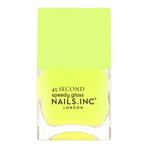 Nails.INC Quick Drying Nail Polish, Natalie, Pale Neon Yellow, 0.47 fl oz
