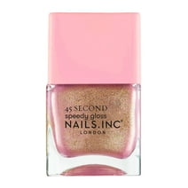 Nails.INC Quick Drying Nail Polish, Ruby, Pink Shimmer, 0.47 fl oz