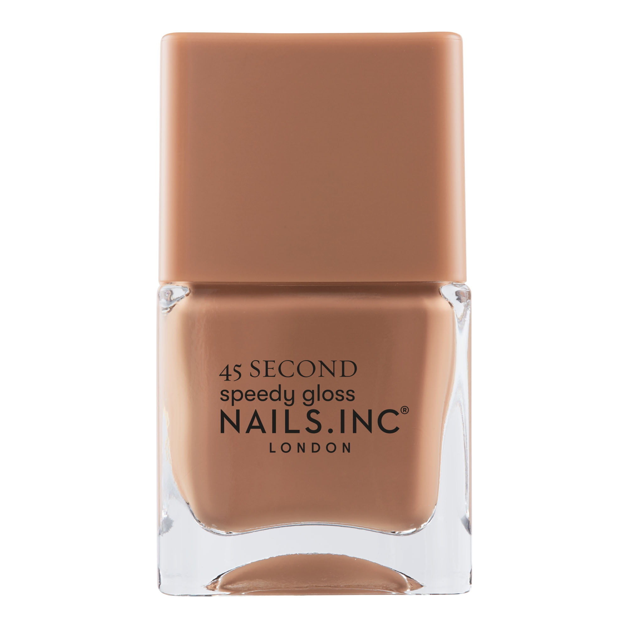 Nails.INC Quick Drying Nail Polish, Tori, Caramel Nude, 0.47 fl oz