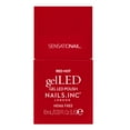 thumbnail image 1 of Nails.INC x Sensationail GelLED Gel Nail Polish, Red Hot, Ruby Red, 0.33 fl oz, 1 of 3