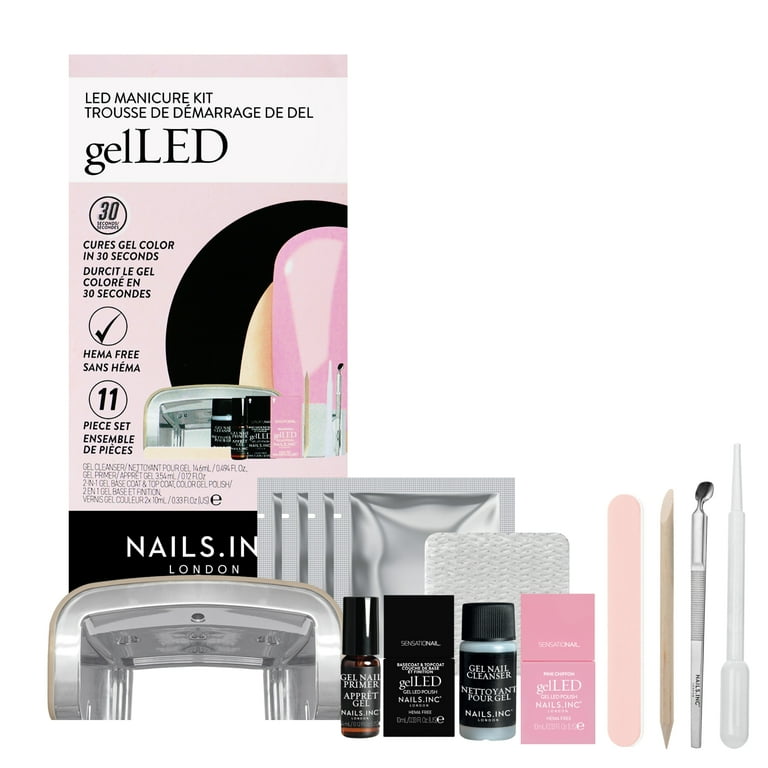 Nails.INC x Sensationail GelLED Gel Nails Manicure Starter Nails.INC x Sensationail GelLED Gel Nails Manicure Starter
