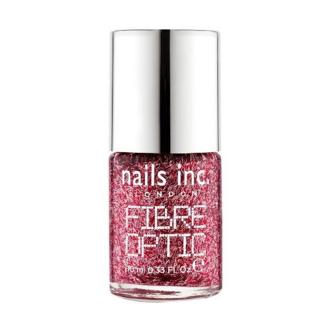 Nails Inc .FIBRE OPTIC Nail Polish, Belgravia Place .33 fl oz