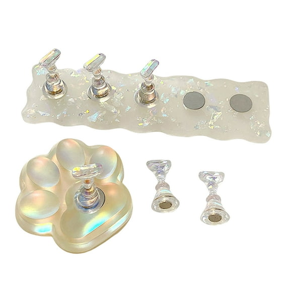 Nails Stand for Press On Nails Display Cats Paws Nails Art Practice Stands False Nails Holder Nails Holder