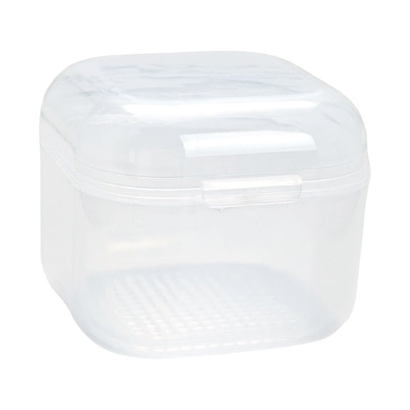 Nails Tool Storage Box Organizers Nails Tool Sterilizer Box Round Nails Drill Bit Disinfectants Container Manicure Tool