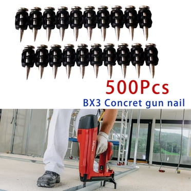 1000 Pack 1" Concrete Nails For Hilti BX3 – 25mm Fastrack Style