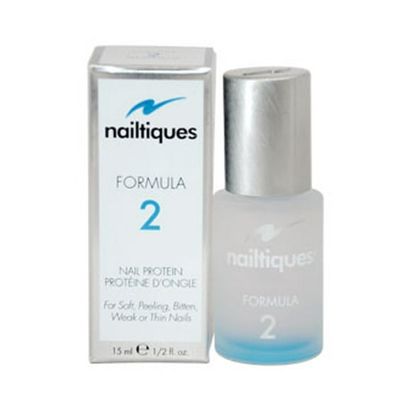 Nailtiques Nail Protein Formula 2 by Nailtiques for Unisex - 0.5 oz Treatment