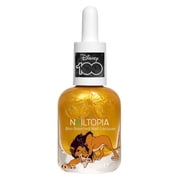 Nailtopia Bio-Sourced Chip Free Nail Lacquer Disney Villains Collection, Scar gold metallic, 0.41 oz