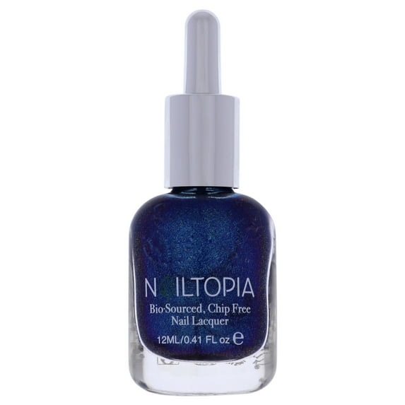 Nailtopia Bio-Sourced Chip Free Nail Lacquer - Shooting Stars, 0.41 oz Nail Polish