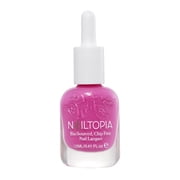 Nailtopia Bio-Sourced Chip Free Nail Lacquer - Vegan And Cruelty Free - Strengthens And Conditions Nails - Delivers Healthy Manicures And Pedicures - Long Lasting - Shes Ionic - 0.41 Oz Nail Polish