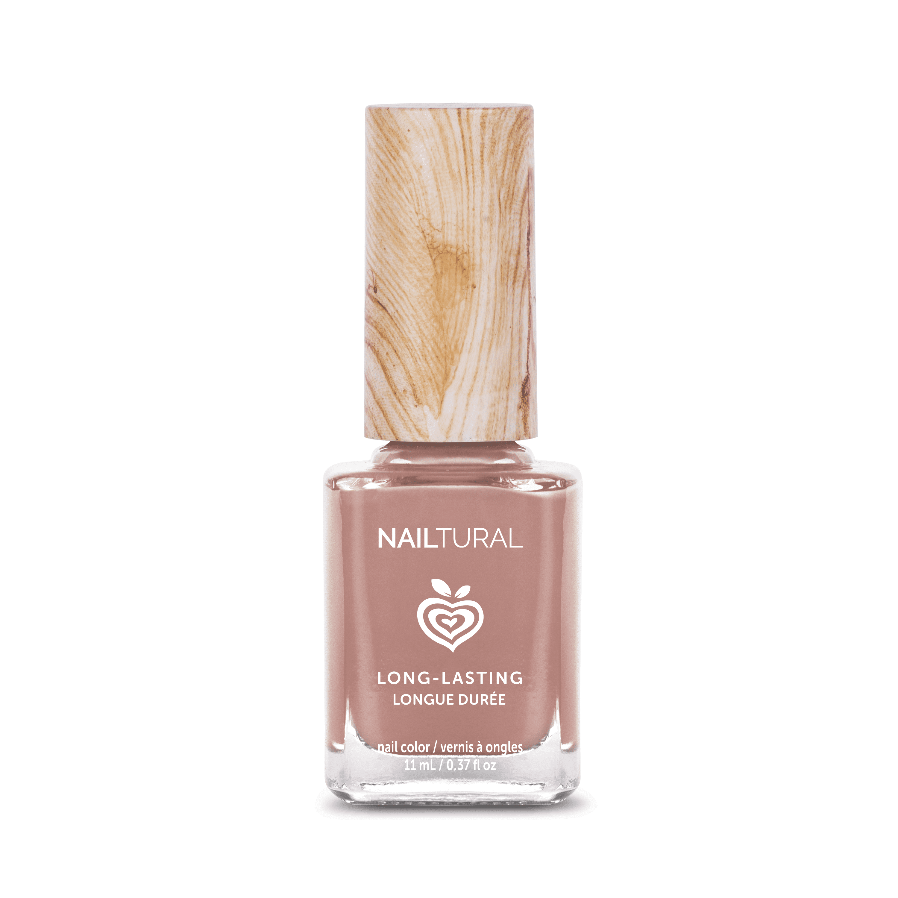Nailtural Natural Vegan Nail Polish Color, Trusting Terracotta, Nude