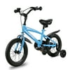 Naipo 14 Inch Kids Bike Girls and Boys Blue Bike w