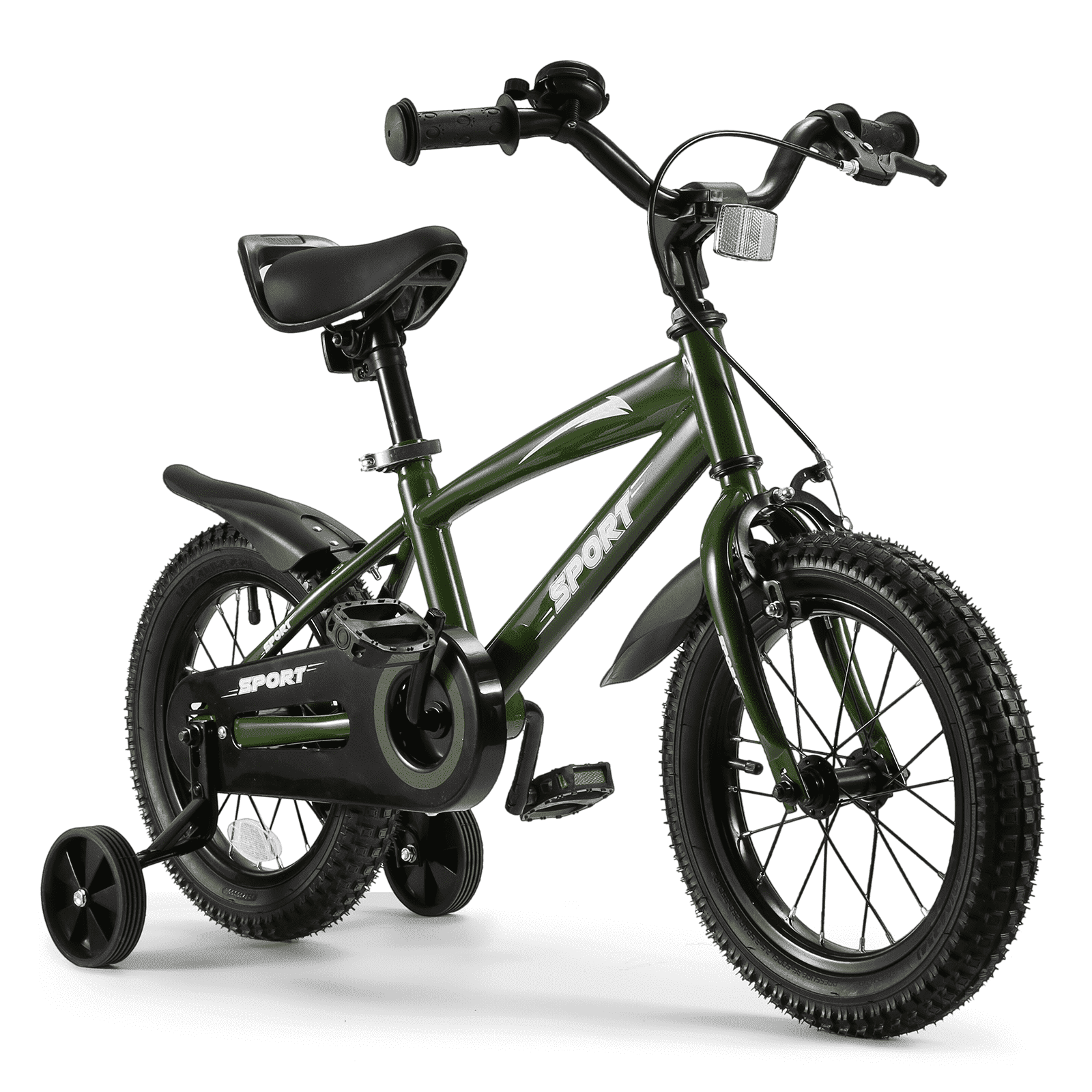 Naipo-14-Kid-Bike-Green-