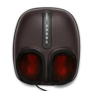 Naipo Foot Massager Machine with Heat, Shiatsu Kneading Delivers Relief for Plantar Fasciitis, Fits up to Men Size 13