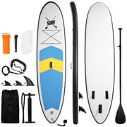 Naipo 10FT Inflatable Paddle Board Stand Up Paddle Board SUP Board with 120"x30"x6" for Youth & Adults Summer
