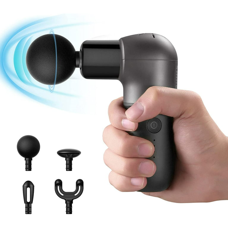 Mini Massage Gun Portable Deep Tissue Back Massager Electric Handheld  Percussion Massagers for Gym Office Home - AliExpress