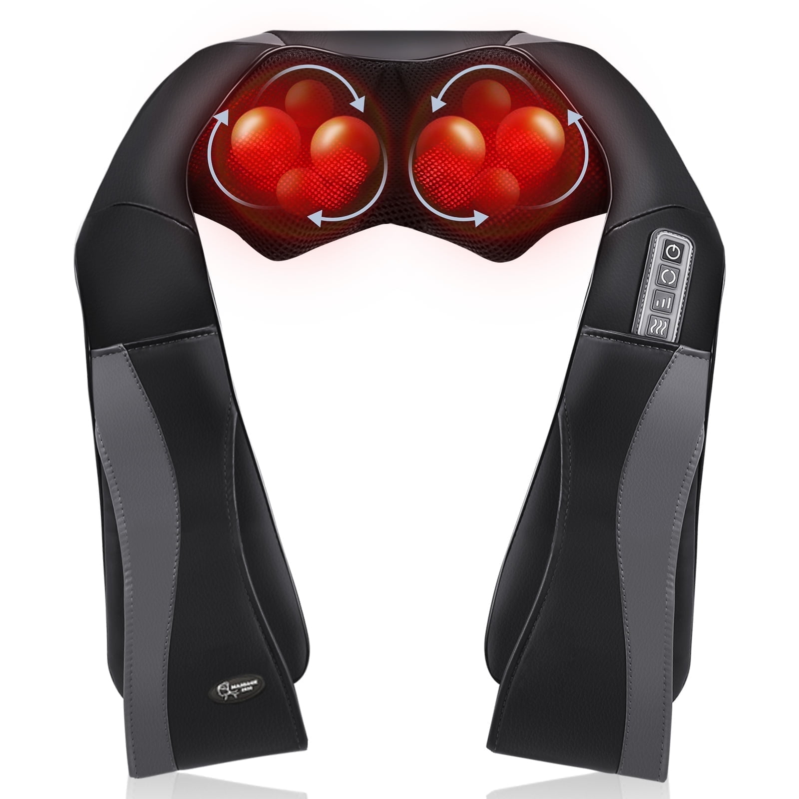 Naipo Shiatsu Neck Shoulder Massager Electric Kneading Back