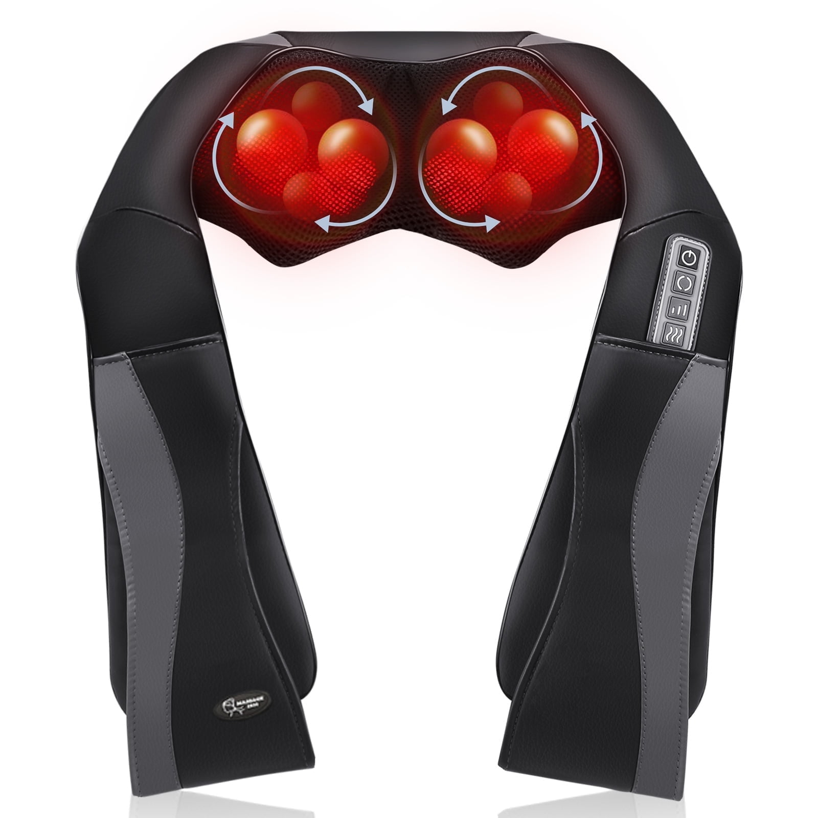 Naipo Shiatsu Neck Shoulder Massager Electric Kneading Back