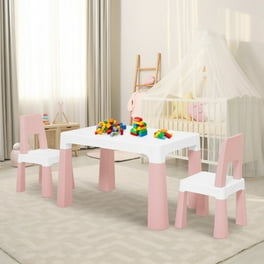 Step2 Mighty My Size Kids Plastic Toddler Table and Chairs Set Gray Walmart