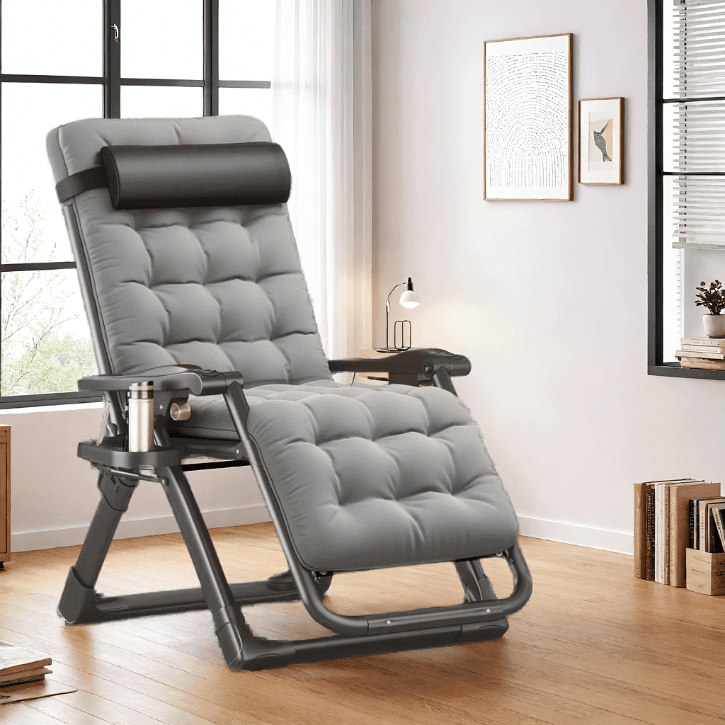 Walmart savings: Walmart Black Friday Deals 2025 - Naipo Zero Gravity Chair, Outdoor Foldable Padded Lounge Chair Recliner with Side Table, 353lbs Lounge Chair Sleep Relaxing, Winner