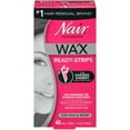 thumbnail image 1 of Nair Face and Bikini Wax Ready Strips 40 Wax Strips and 6 Post Wipes, Pack of 12, 1 of 4