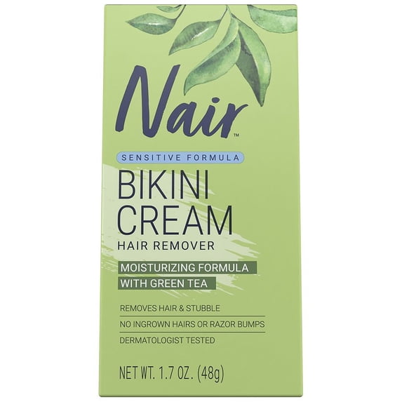 Nair Hair Remover Bikini Cream, Sensitive Formula