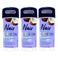 thumbnail image 1 of Nair Hair Remover Glides Away Senstive Fomula with Coconut Oil 3.3 Oz.,Pack of 3, 1 of 4
