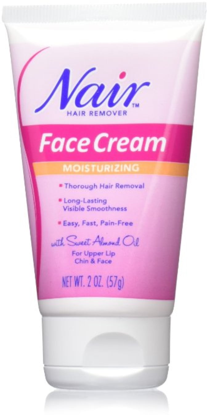 Nair Hair Remover Moisturizing Face Cream 2 oz (Pack of 4
