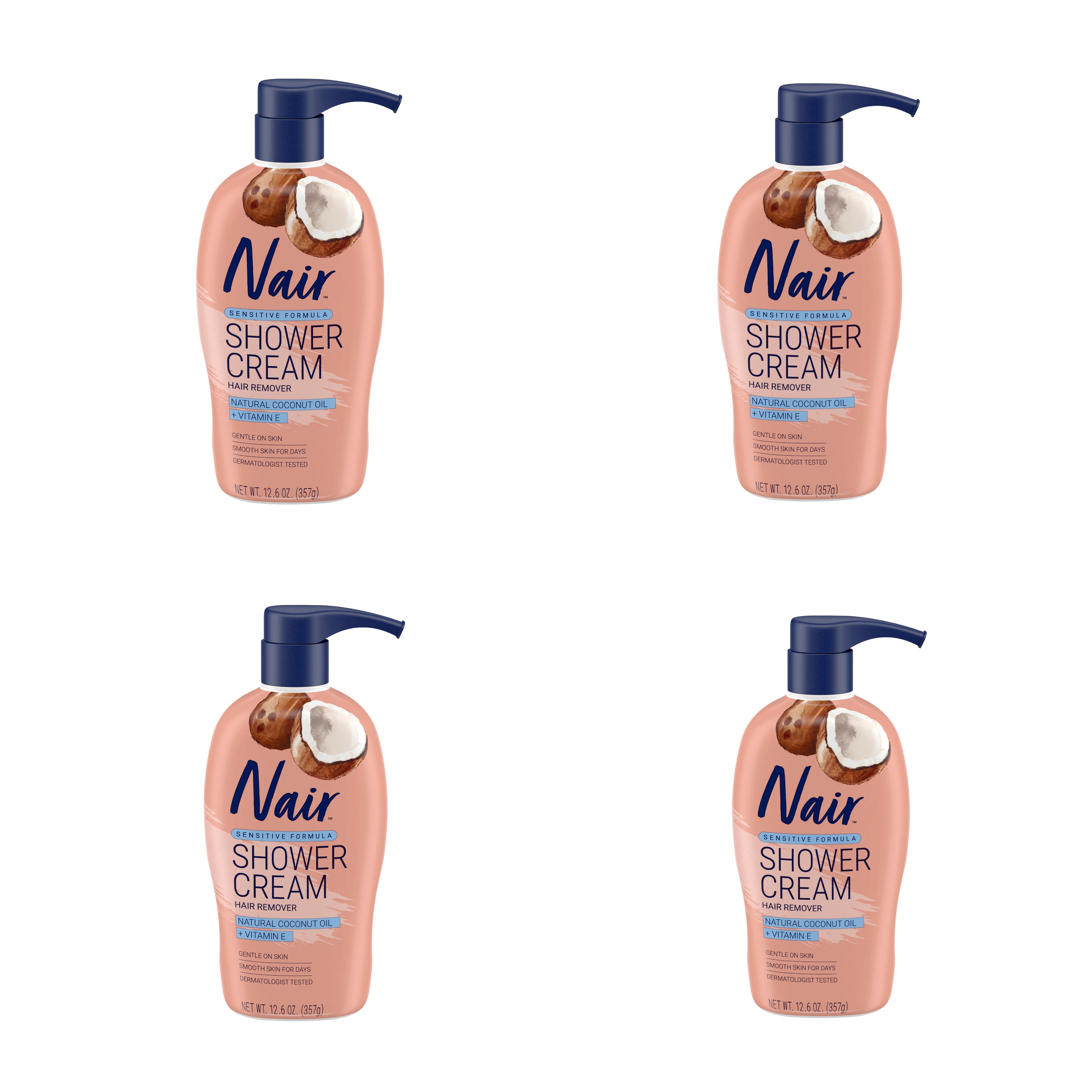 Nair Hair Remover Sensitive Formula Shower Power with Coconut