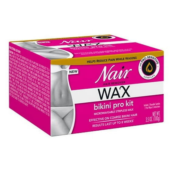 Nair Hair Remover Wax Bikini Pro Kit with Pro Sensitive Complex, 1 Ea