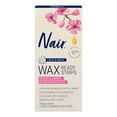 thumbnail image 1 of Nair Hair Remover Wax Ready Strips, Legs and Body Hair Removal Wax Strips, 40 Count, 3 Pack, 1 of 5