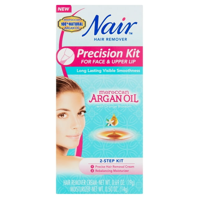 Nair Precision Kit for Face & Upper Lip Hair Remover